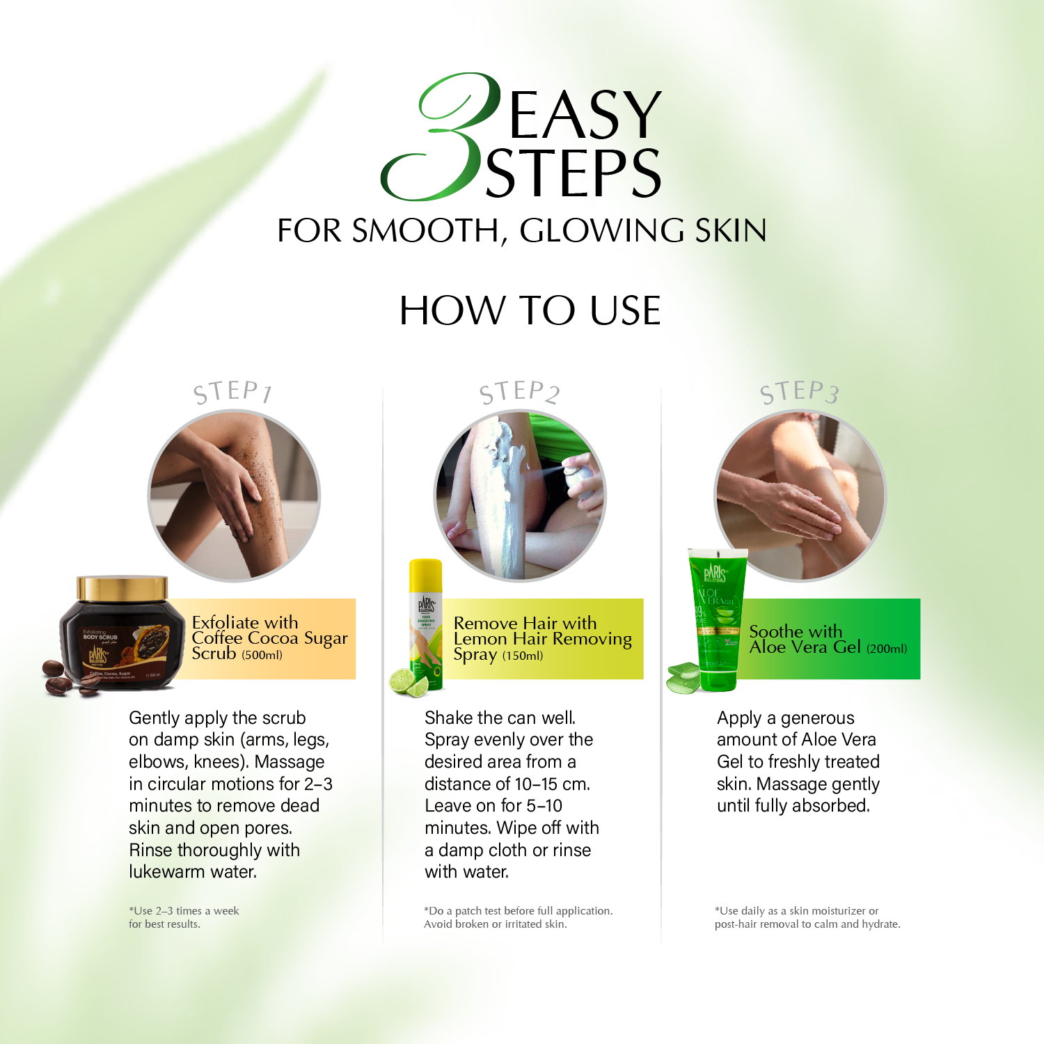 3PCS Regime Kit